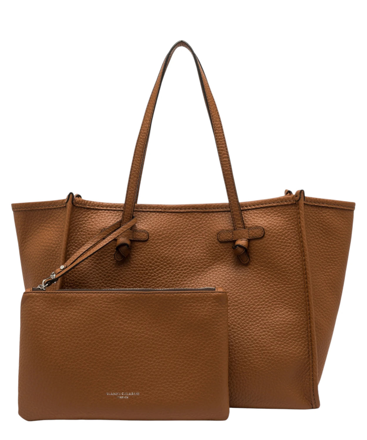 Shopping bag Marcella double grana maxi-Gianni Chiarini-Borse a spalla-Vittorio Citro Boutique