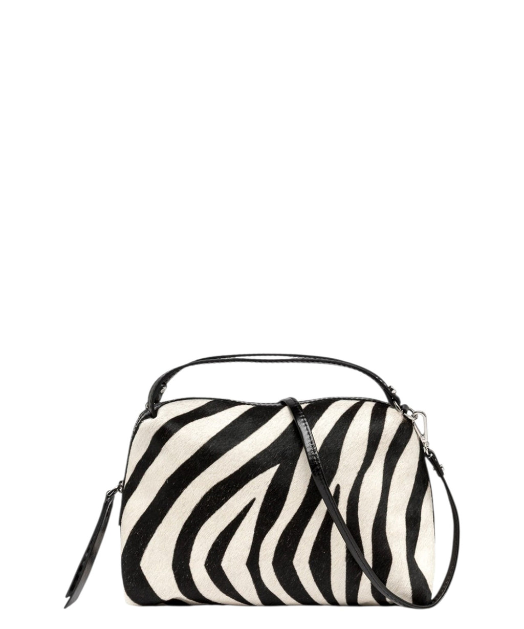 Sac pour femme Alifa en cuir effet poulain