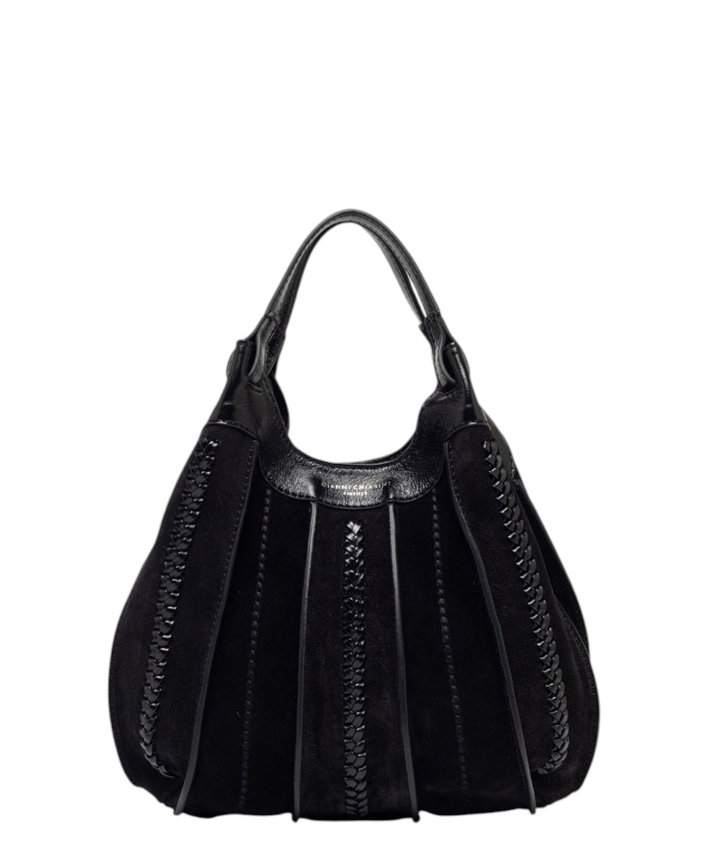 Sac pour femme DUA en cuir brillant effet vintage