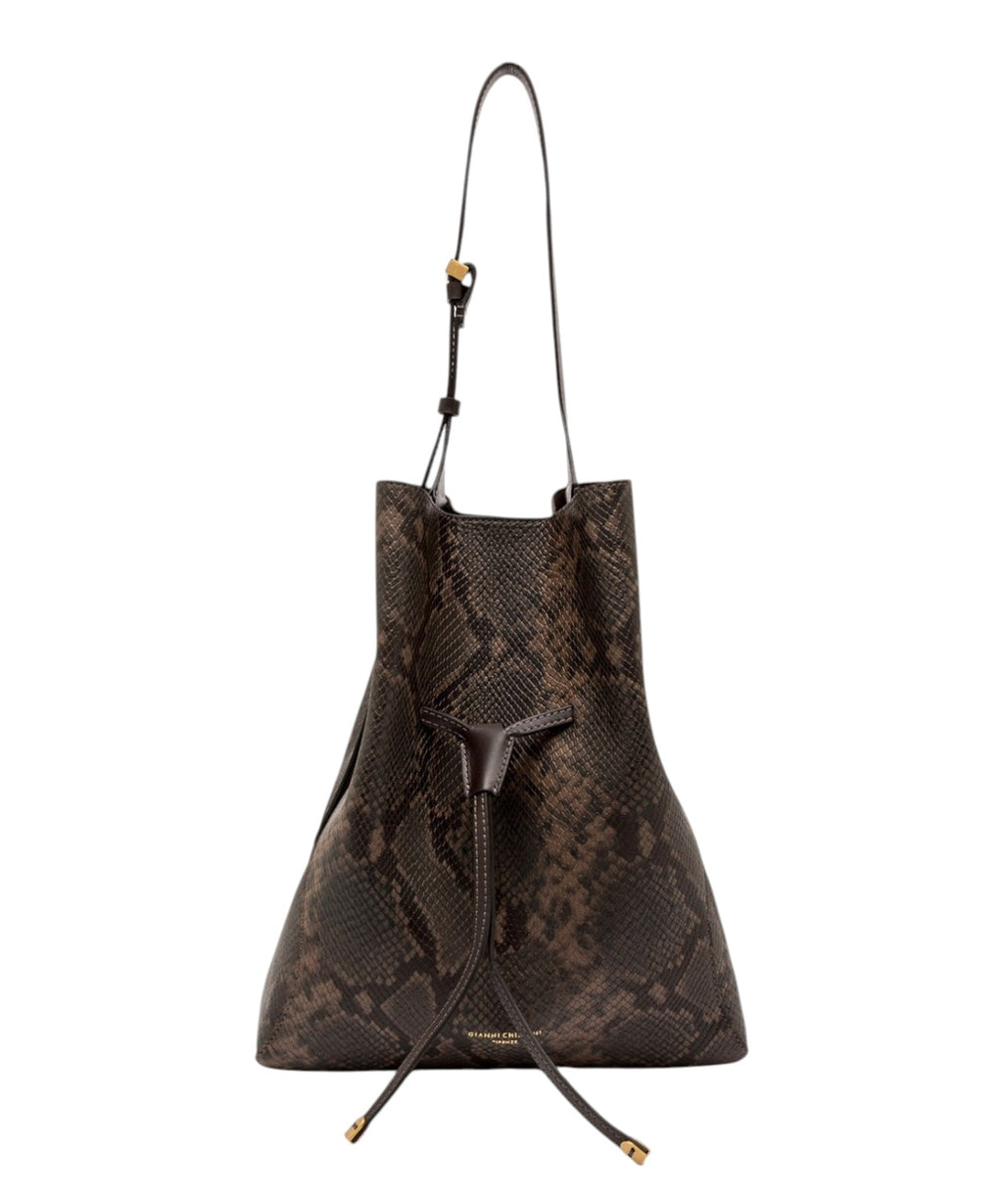 Sac pour femme Gianni Chiarini Sienna en cuir imprimé python