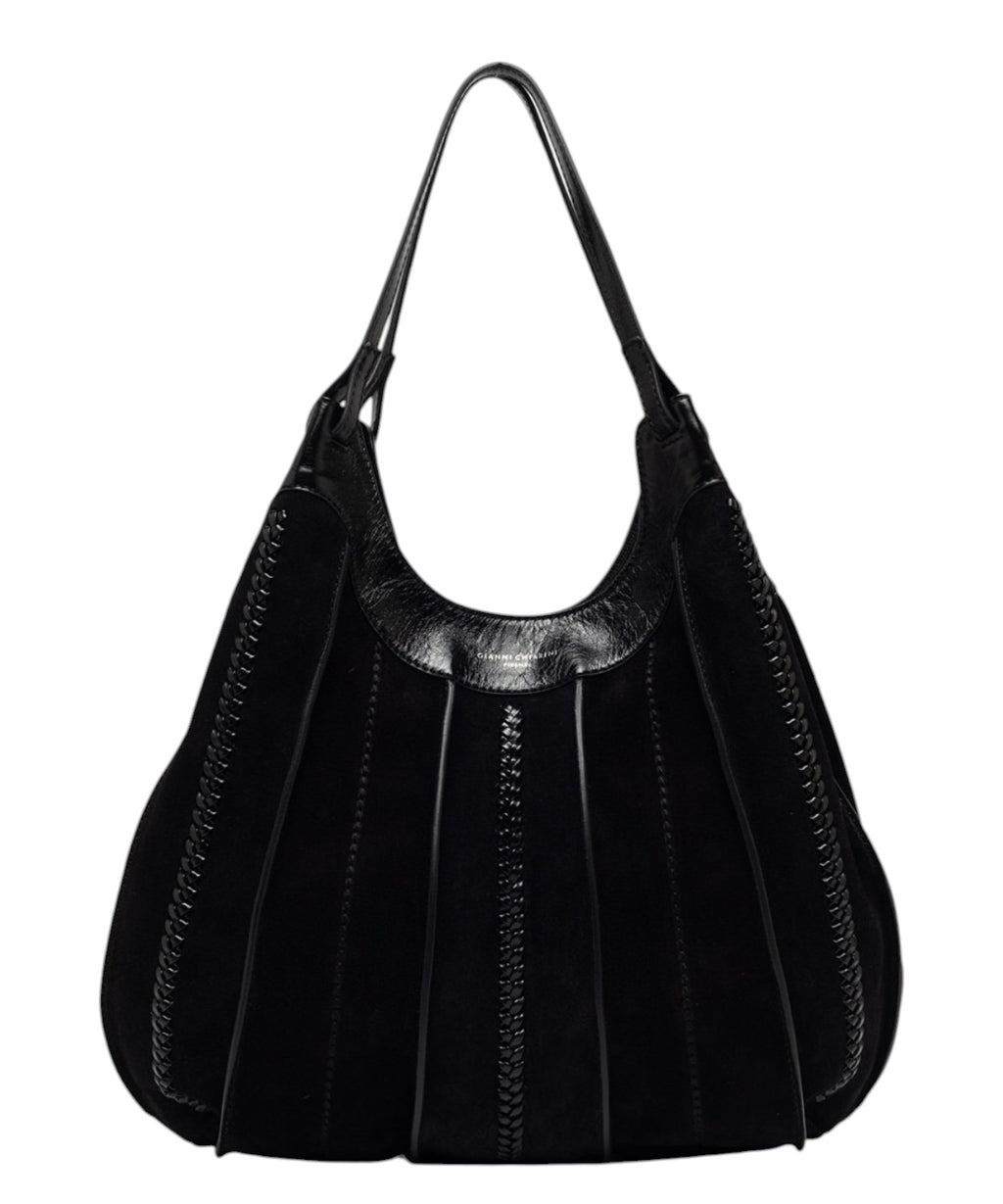 Sac Femme Gianni Chiarini DUA Large en cuir suédé