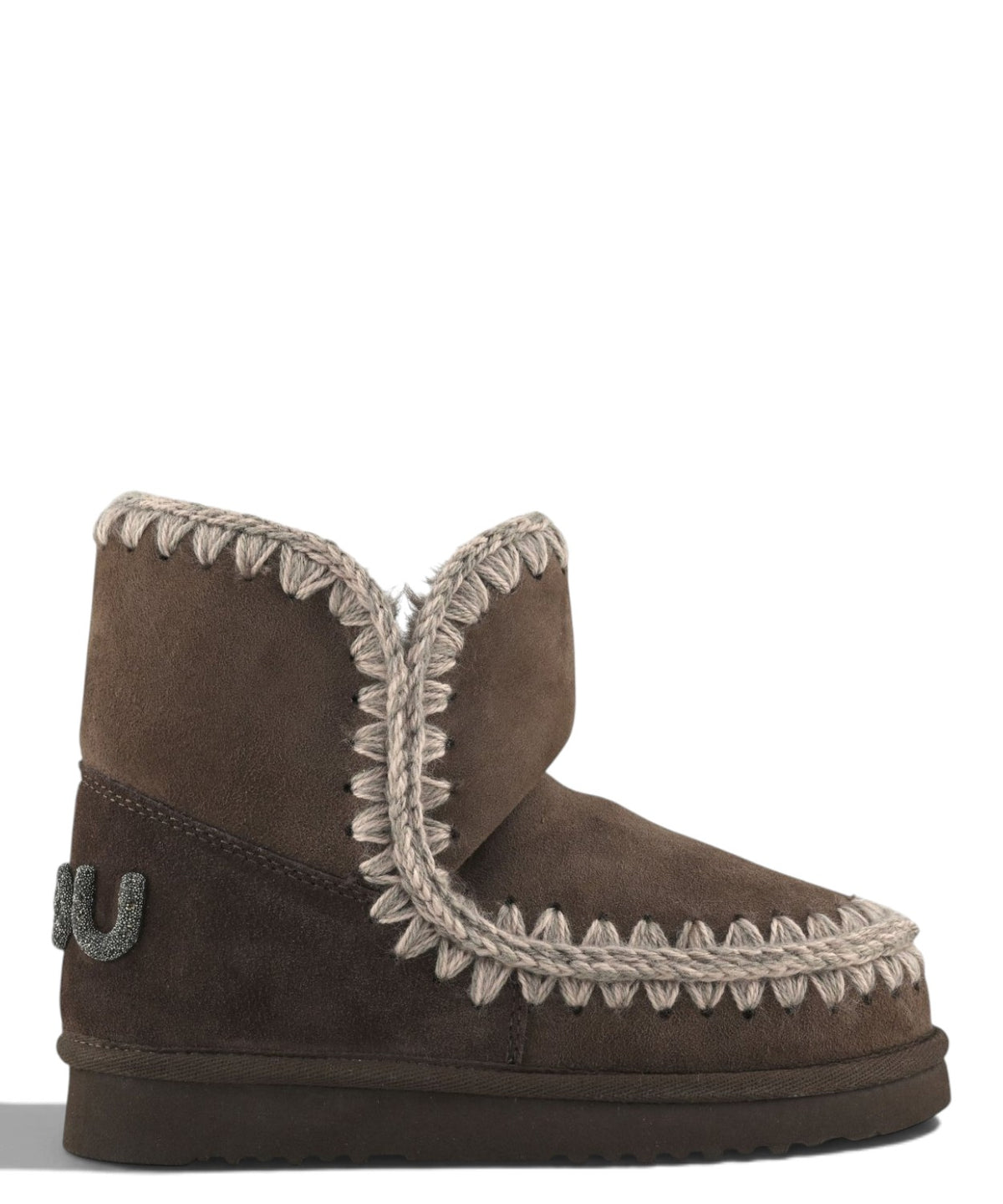 Bottes femme Mou Eskimo 18 Glitter Logo en peau lainée
