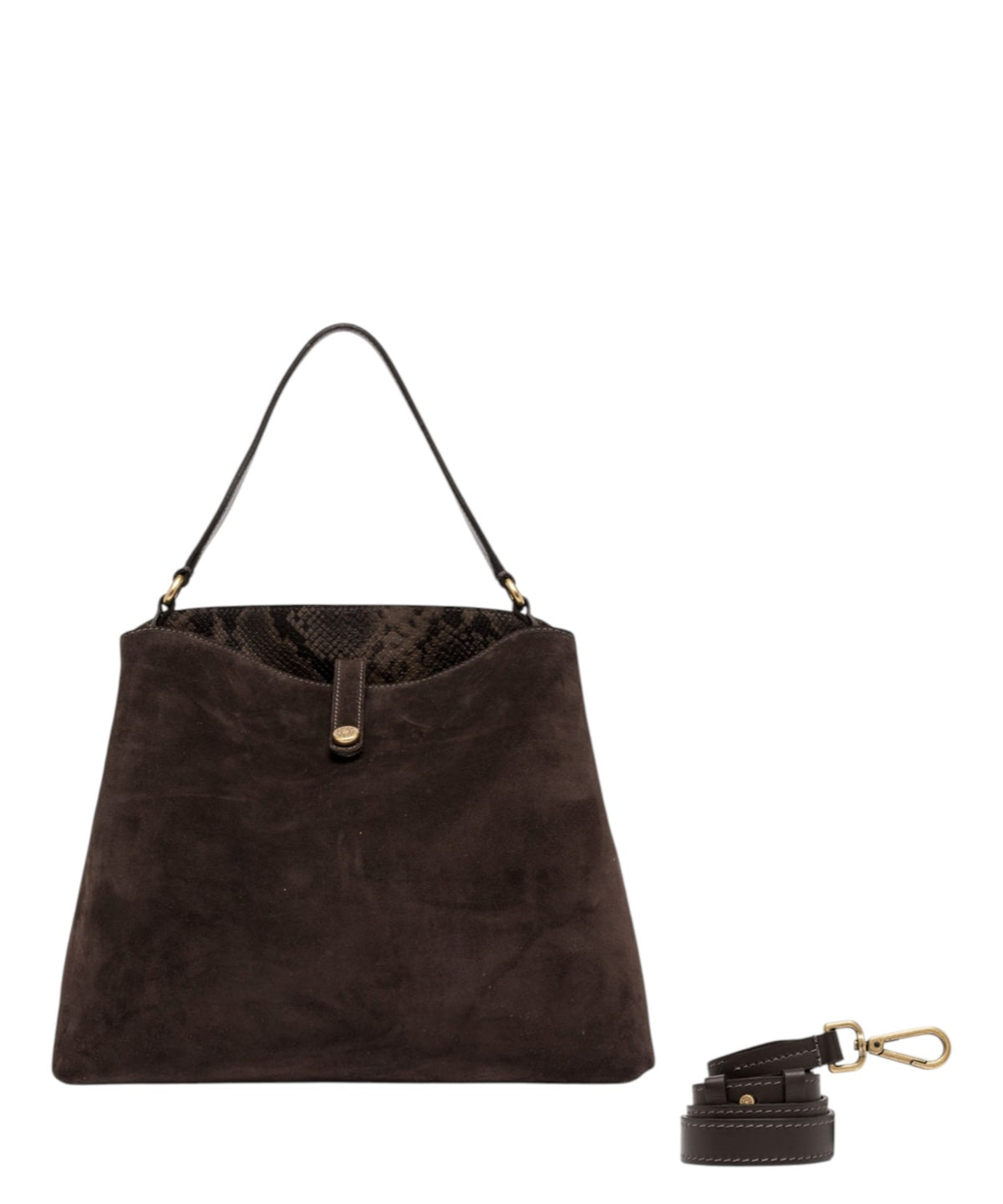 Sac pour femme Gianni Chiarini Fiona Large en cuir suédé