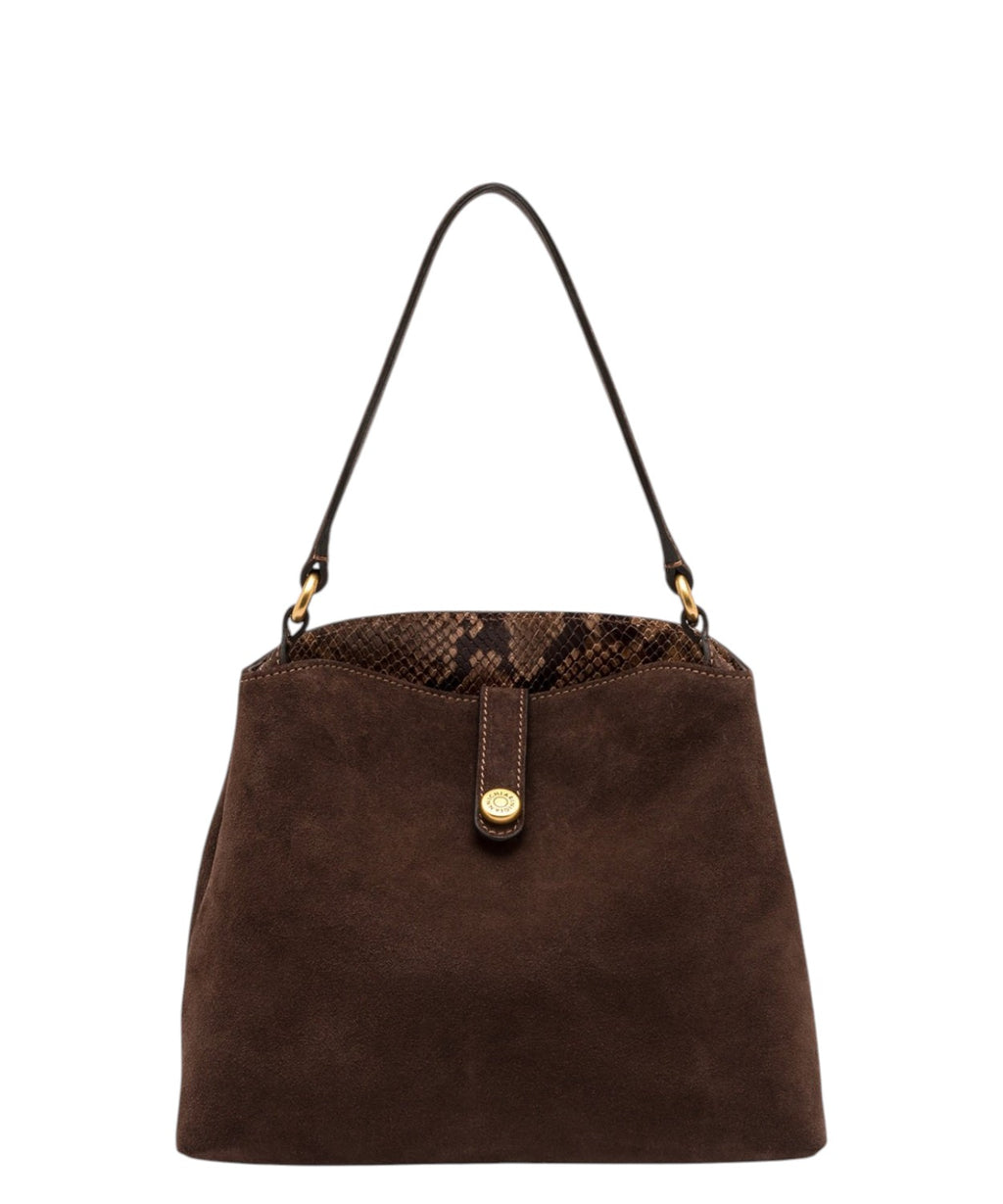 Sac femme Gianni Chiarini Fiona Mini en cuir suédé