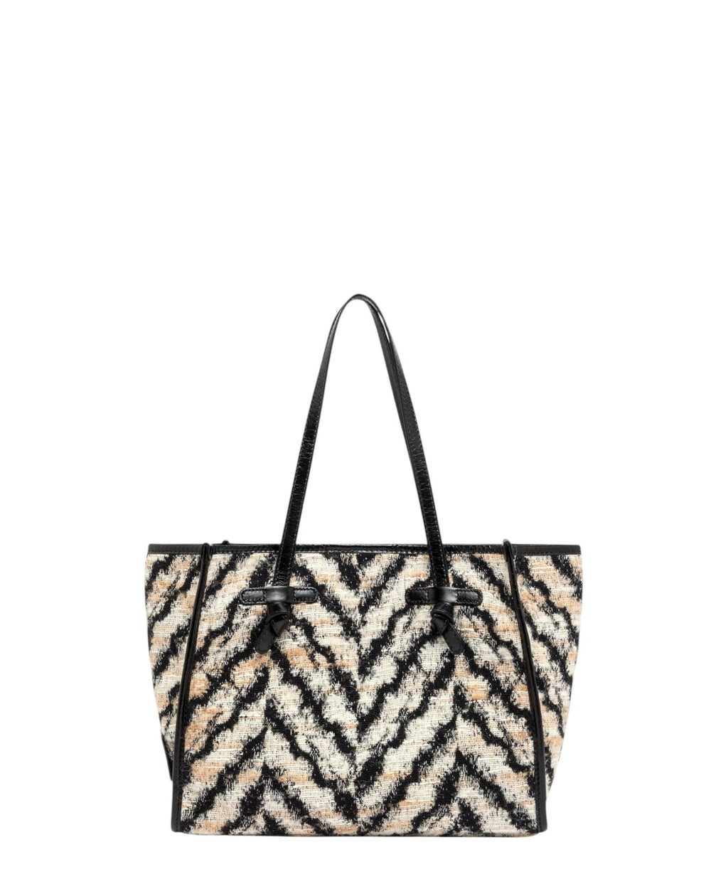 Sac Gianni Chiarini Marcella Zèbre en mélange de laine