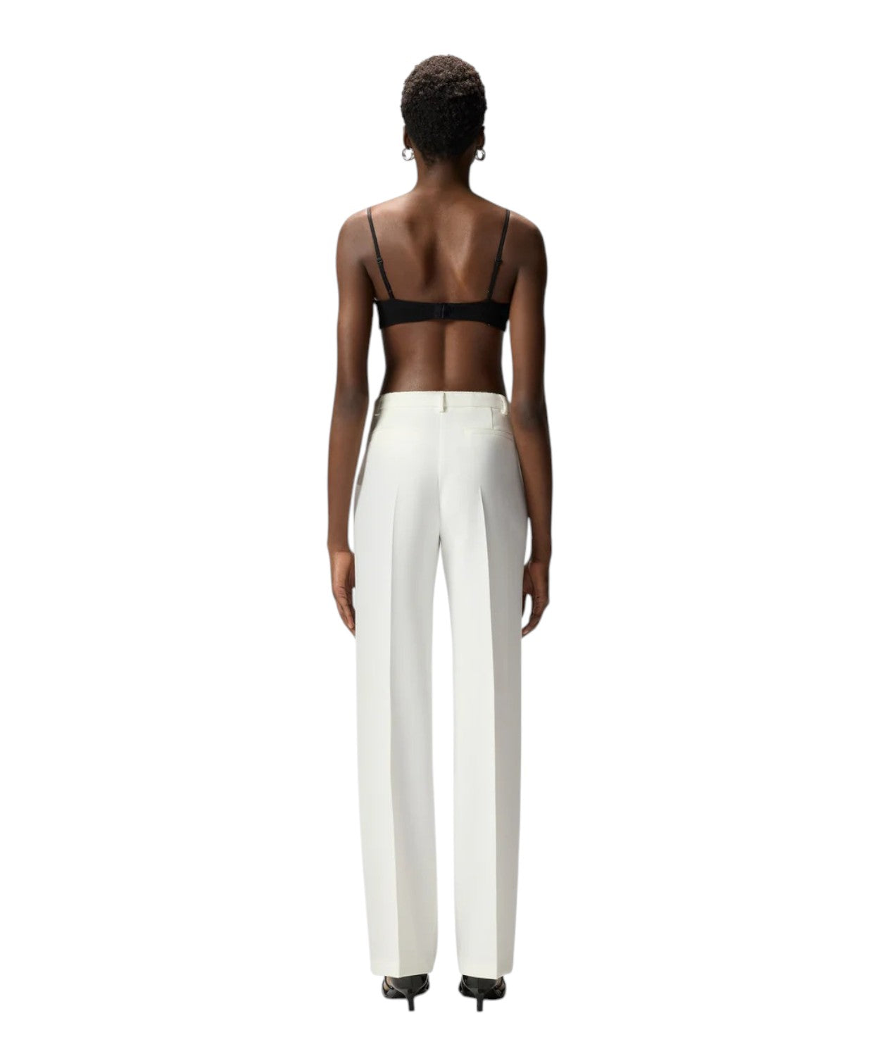 Pantaloni Pinko Eucalipto con Piega