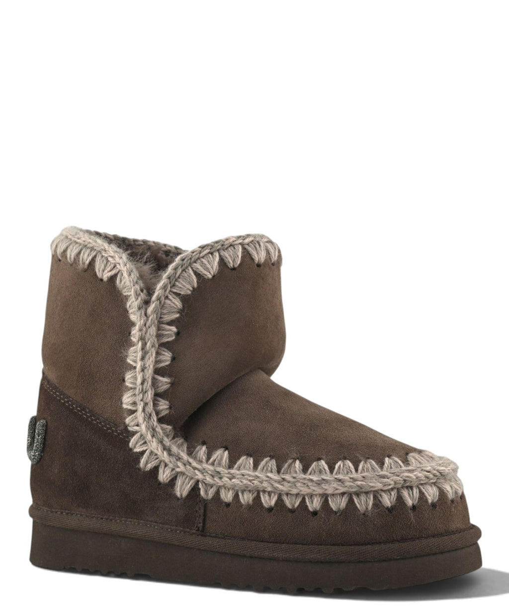 Bottes femme Mou Eskimo 18 Glitter Logo en peau lainée