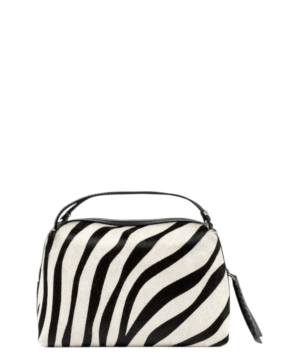 Sac pour femme Alifa en cuir effet poulain