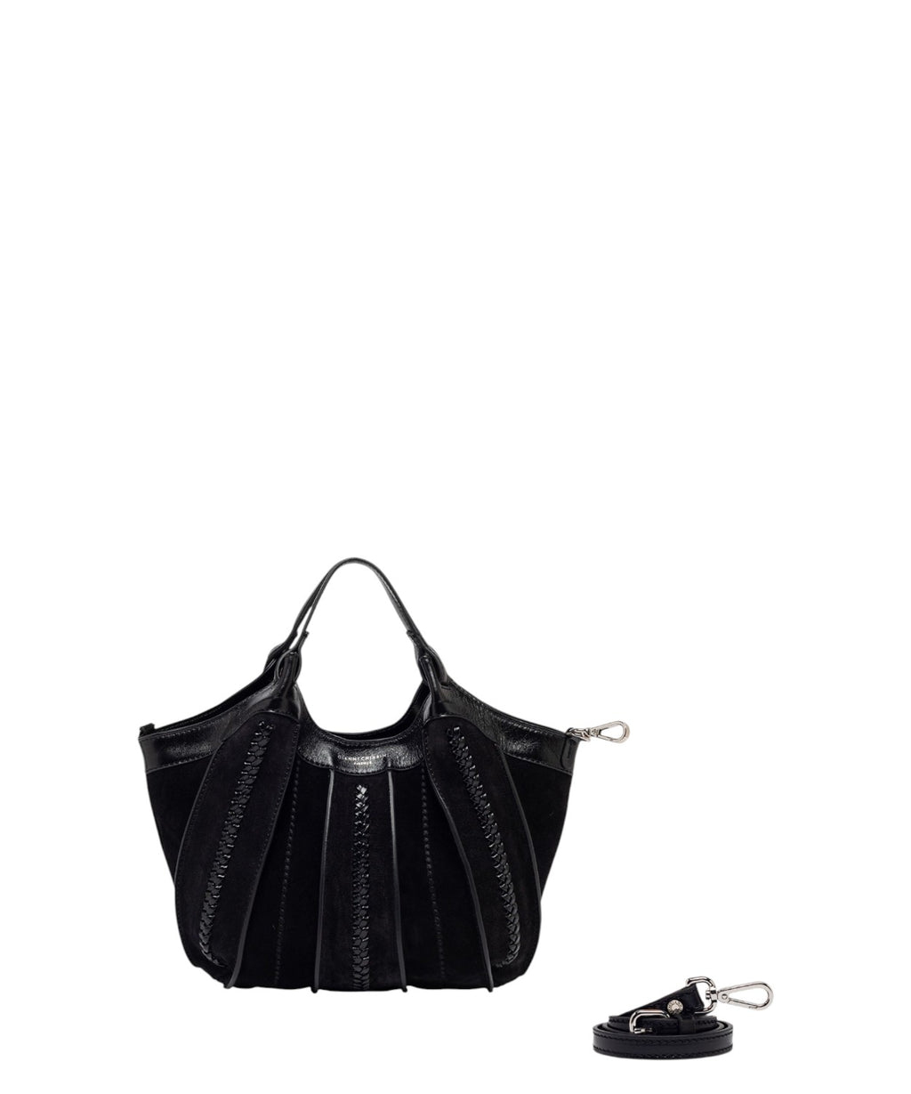 Sac pour femme DUA en cuir brillant effet vintage