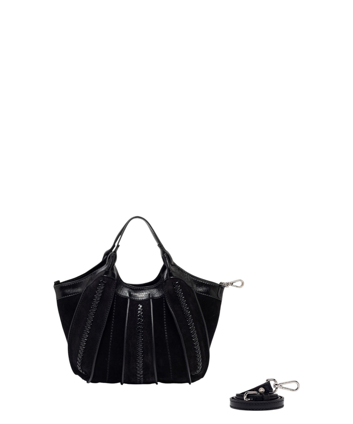 Sac pour femme DUA en cuir brillant effet vintage