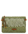 Pochette Gianni Chiarini Nefeli en crochet de paille