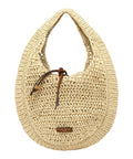 Sac Nefeli Hobo en crochet paille Gianni Chiarini