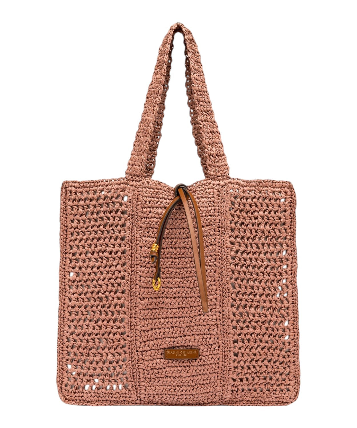 Gianni Chiarini Nefeli Shopper en crochet de paille