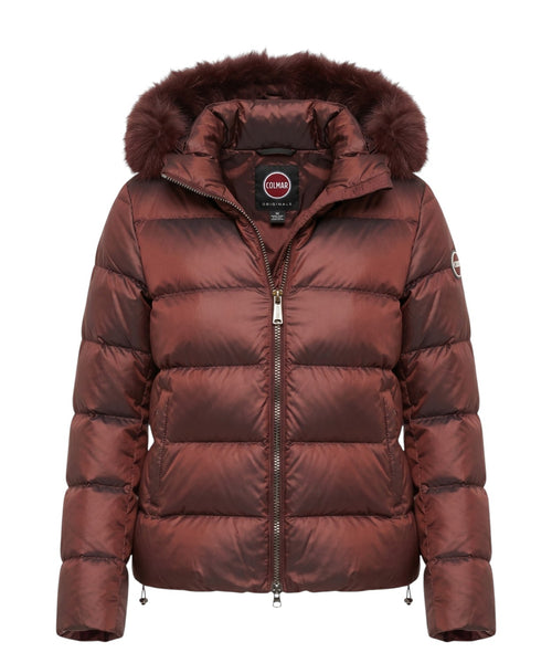 Doudoune Colmar Originals à col montant avec fourrure synthétique