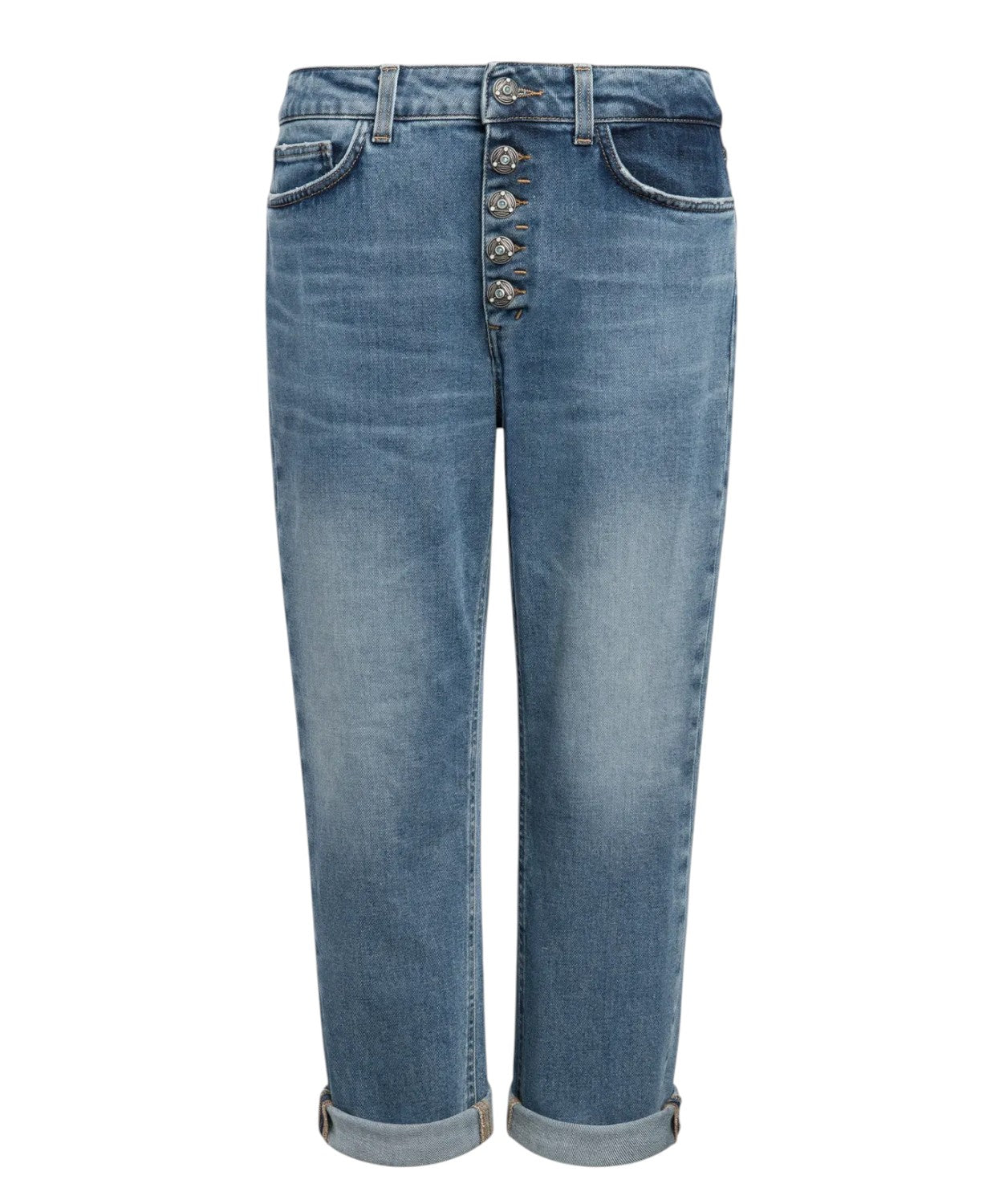 Jeans Dondup Koons coupe ample en denim stretch