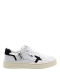 Sneakers Ho’op Start White Black in Pelle Bianca e Nera-HO'OP-Sneakers-Vittorio Citro Boutique
