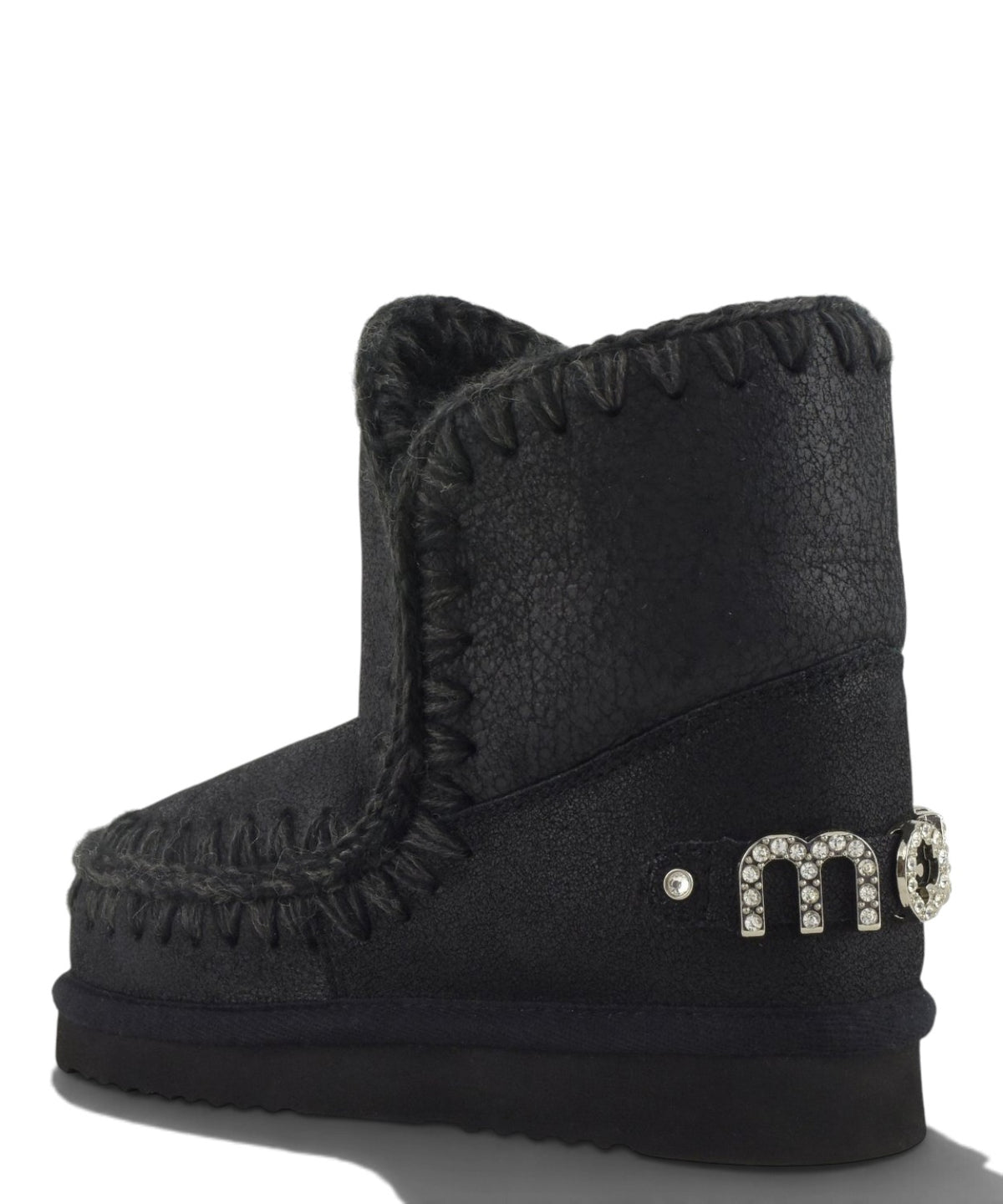 Bottine Eskimo 18 à logo en strass Mou