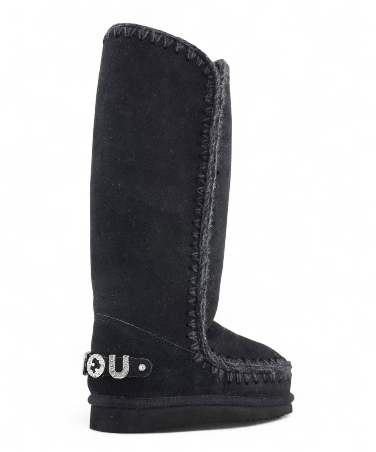 Stivaletto Eskimo 40 Rhinestones Logo Mou-Mou-Stivali-Vittorio Citro Boutique