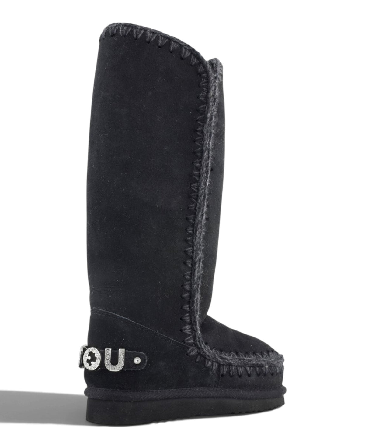 Bottines Eskimo 40 Logo à strass Mou