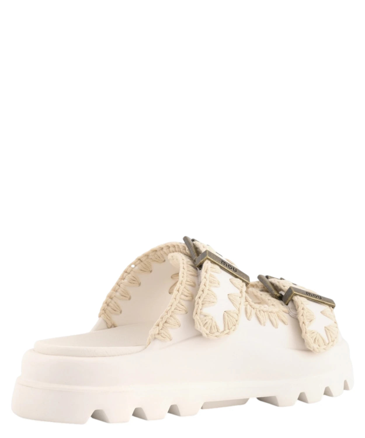 Mou Sandali Estivi Donna Eva One-Piece Slide a Due Fibbie