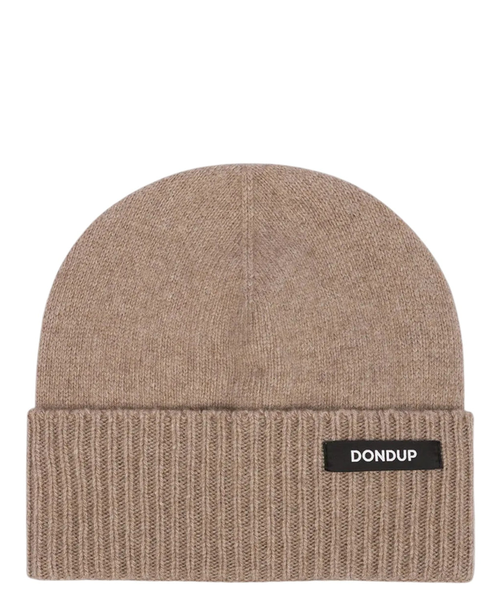 Berretto in Cashmere con Logo