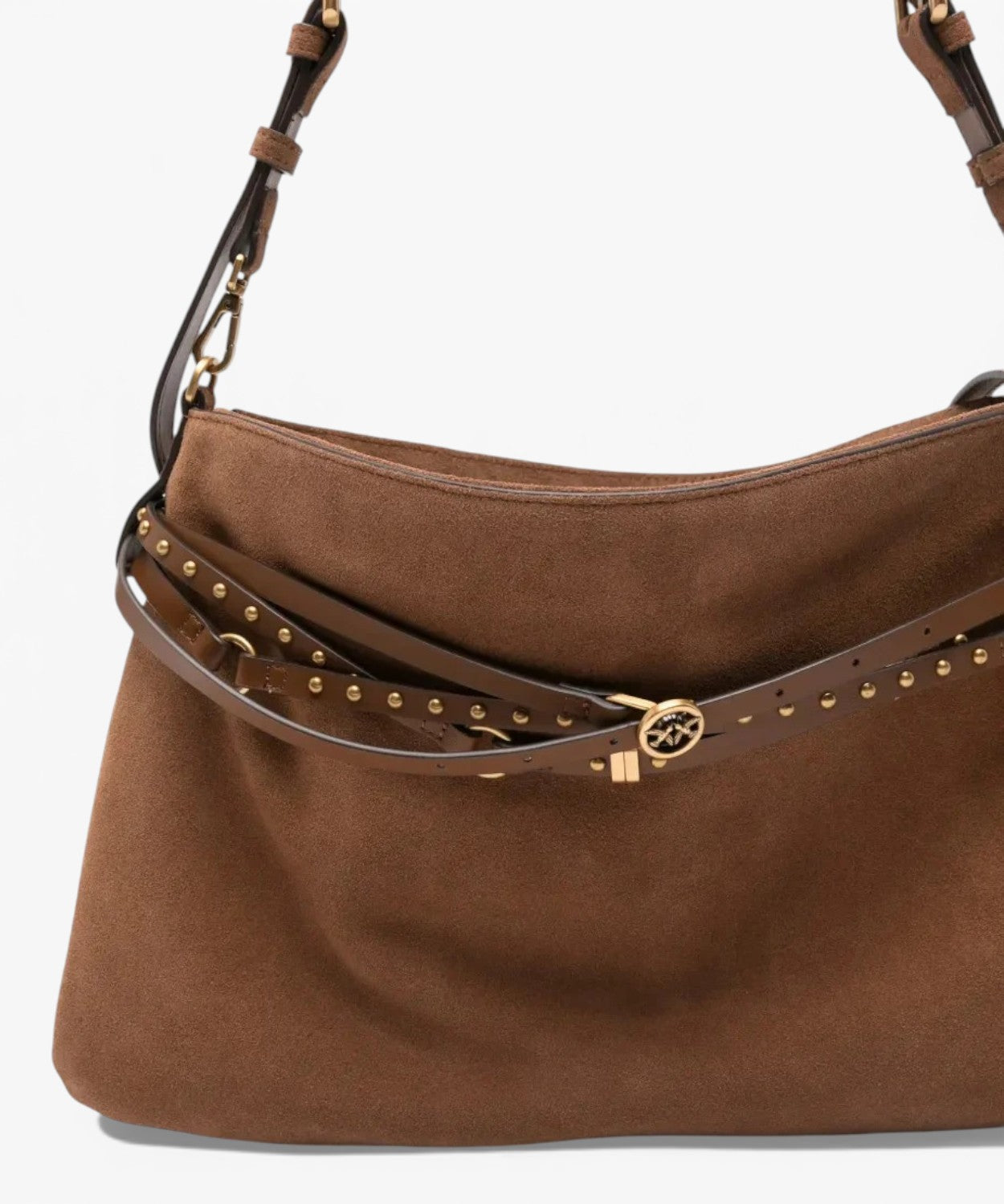 Borsa a Spalla PINKO Belt Suede