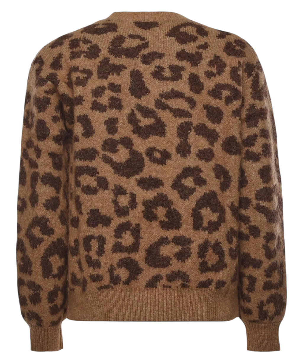MC2 Saint Barth Classic Leo Pull imprimé léopard