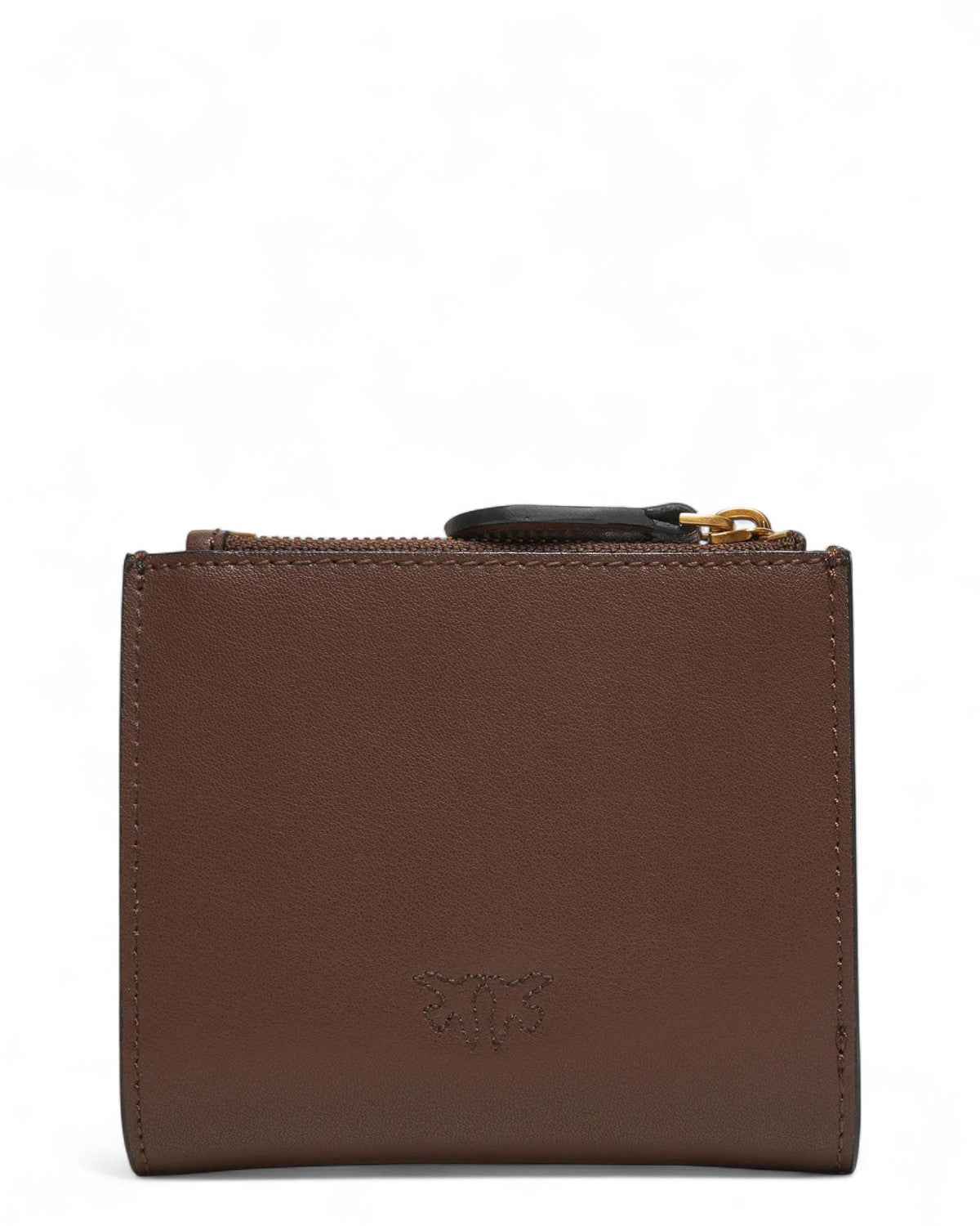 Portafoglio Piccolo in Pelle con Logo Love Birds-Pinko-Portafogli-Vittorio Citro Boutique