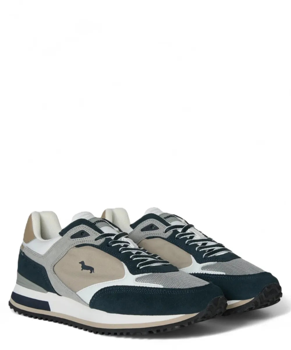 Sneakers in Camoscio e Tessuto Tecnico con Suola EVA Extra-Light-Sneakers-Harmont&Blaine-Vittorio Citro Boutique