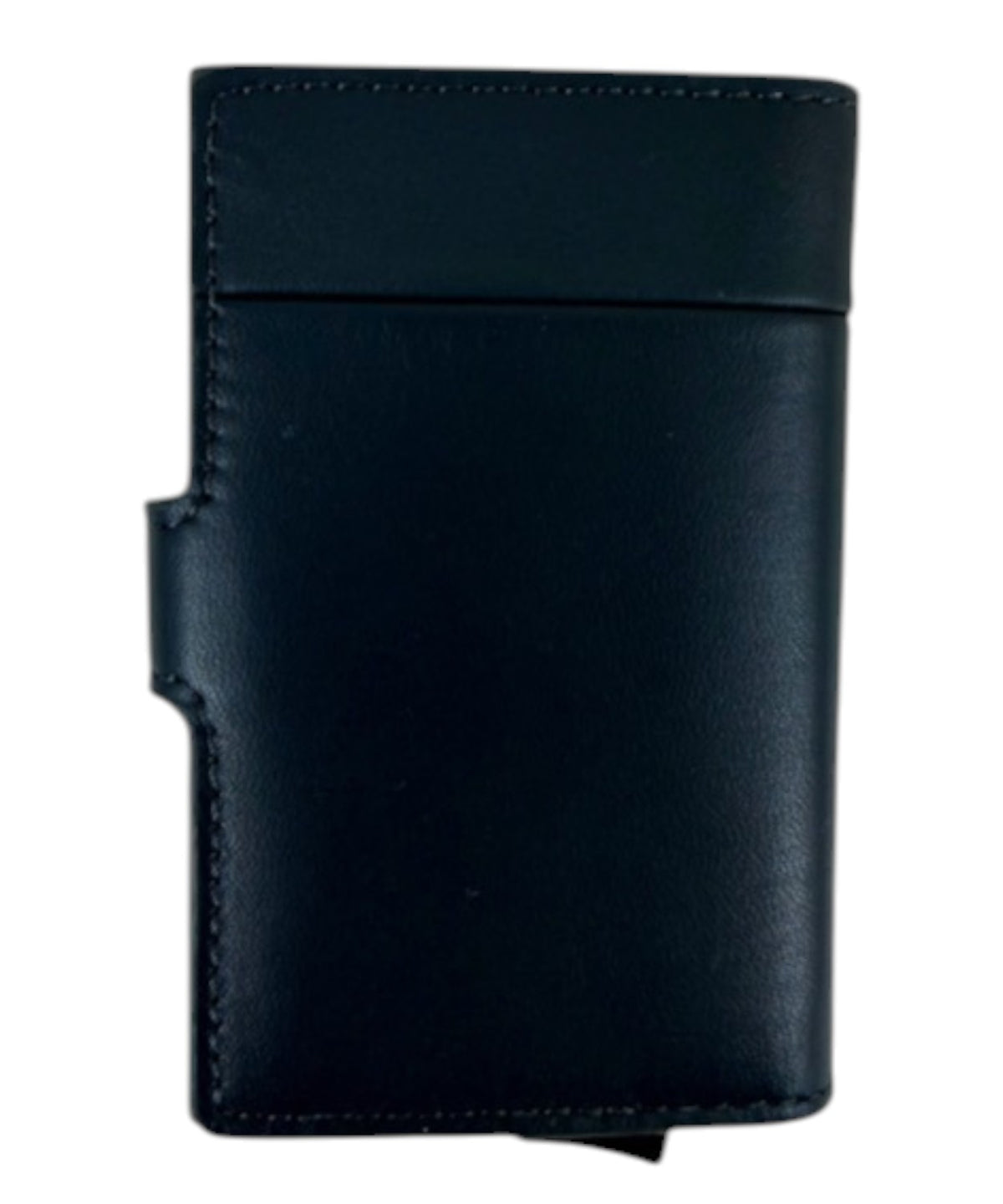Piquadro porte-cartes de crédit en cuir avec mécanisme coulissant