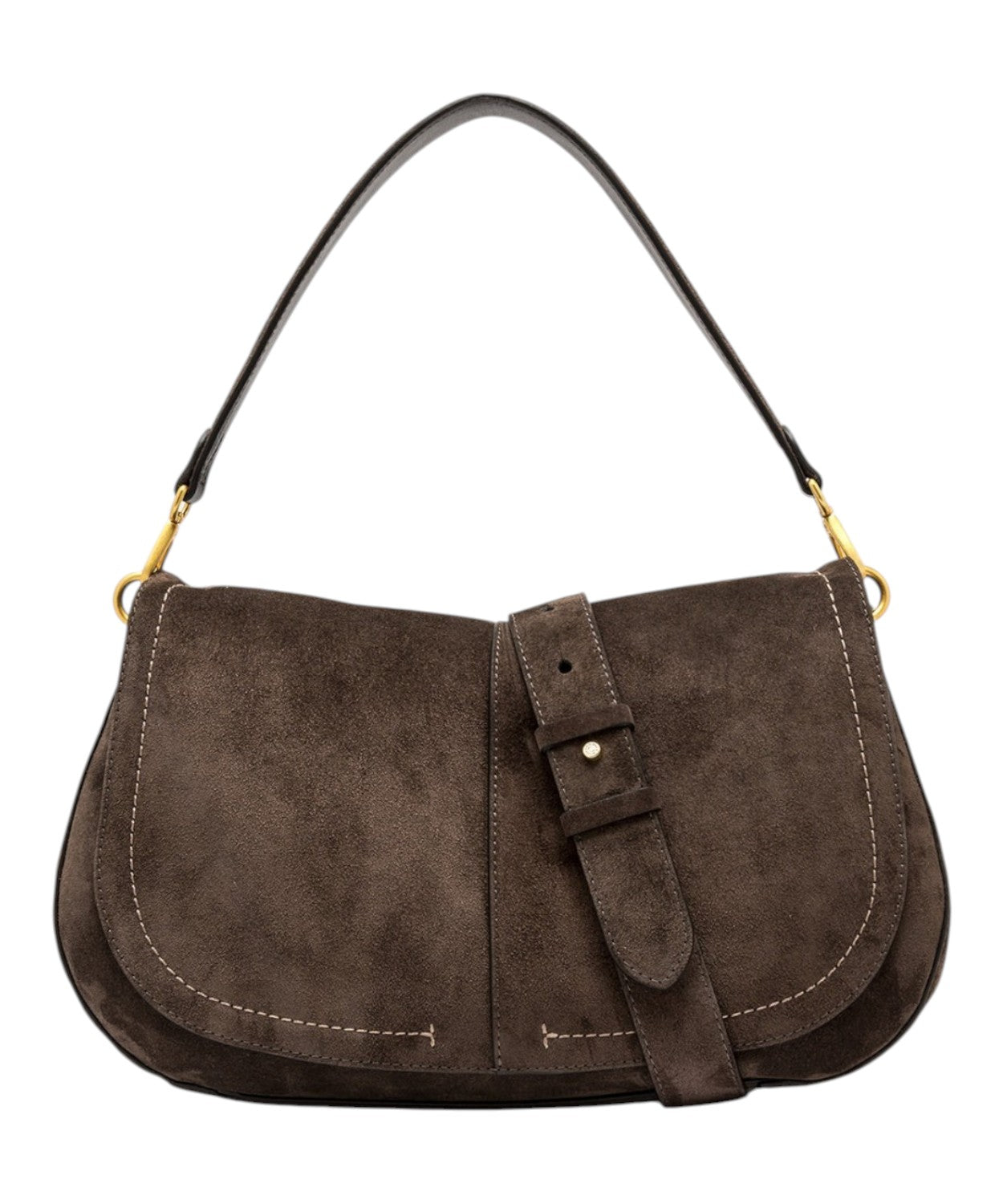 Borsa Gianni Chiarini Helena Round in Pelle Scamosciata