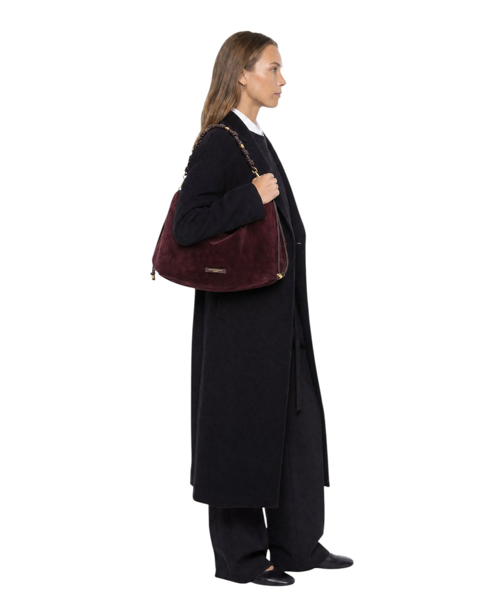 Sac pour femme Gianni Chiarini Morgana en cuir velours