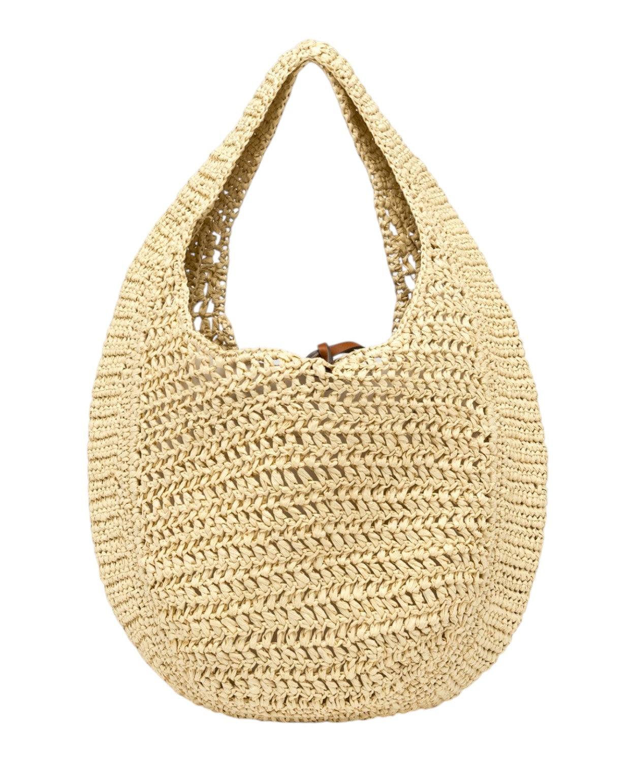 Sac Nefeli Hobo en crochet paille Gianni Chiarini