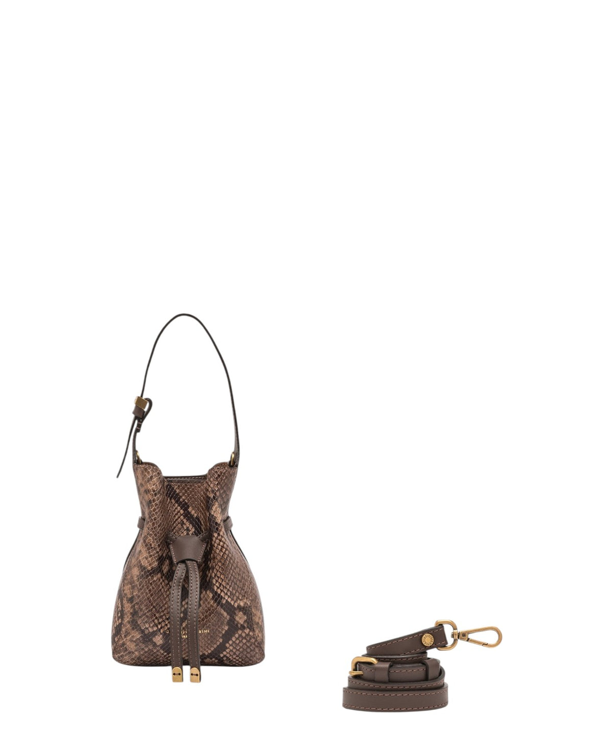 Sac à main pour femme Gianni Chiarini Sienna Mini en cuir effet python