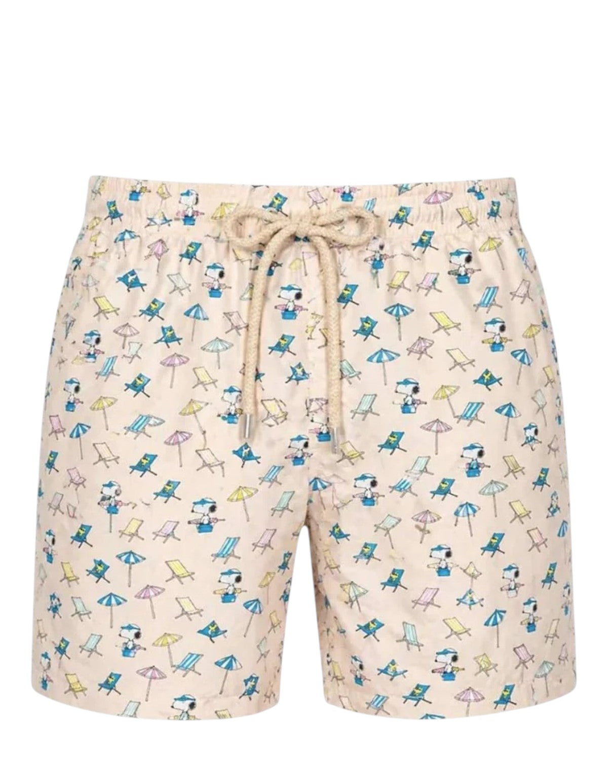 Boxer de plage ultraléger MC2 Saint Barth avec motif Snoopy