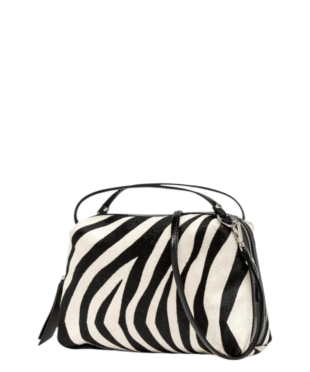 Sac pour femme Alifa en cuir effet poulain