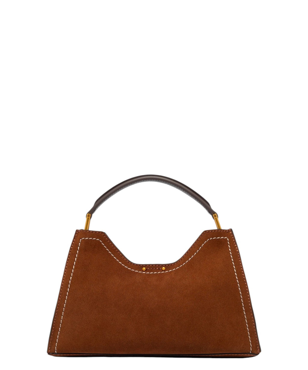 Sac Gianni Chiarini Aurora Small en cuir suédé
