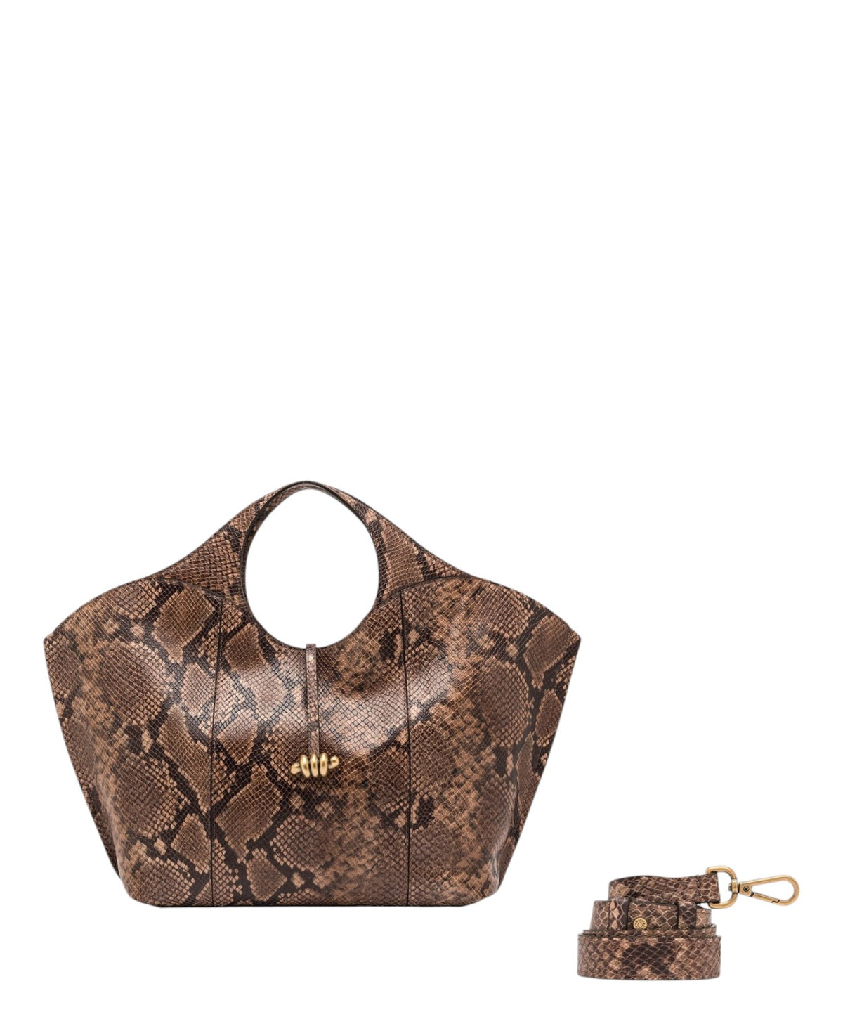 Sac pour femme Gianni Chiarini Infinity en cuir imprimé python