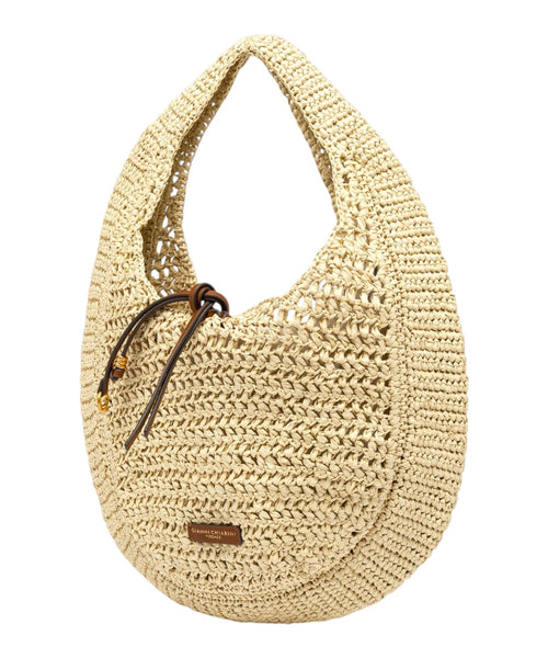 Sac Hobo en paille crochet Gianni Chiarini pour l'été
