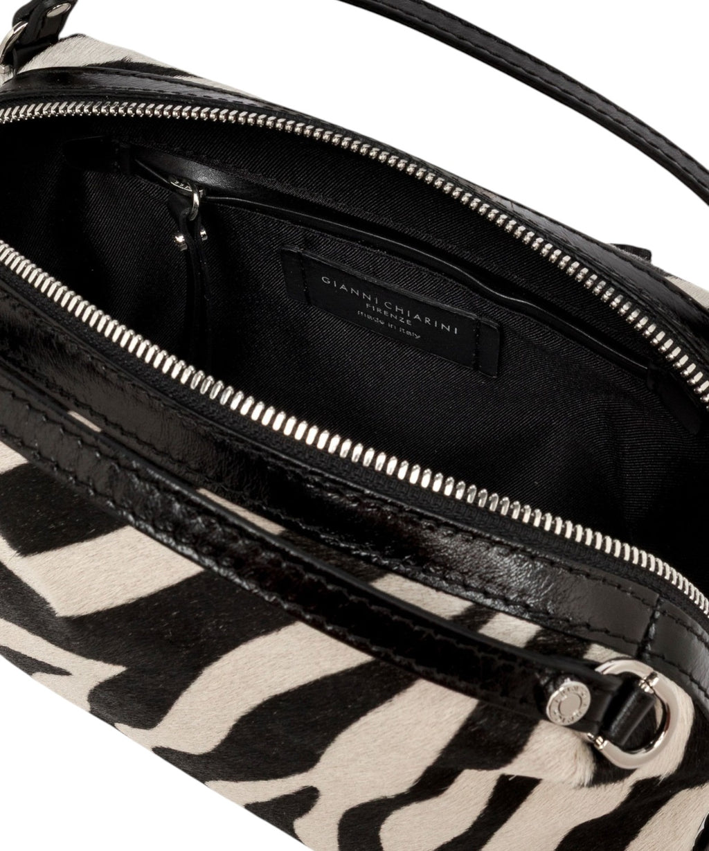 Sac pour femme Alifa en cuir effet poulain