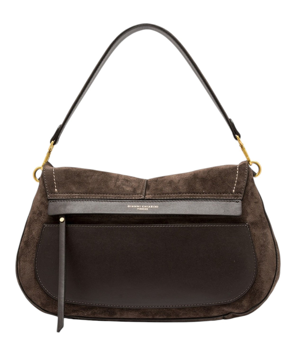 Borsa Gianni Chiarini Helena Round in Pelle Scamosciata