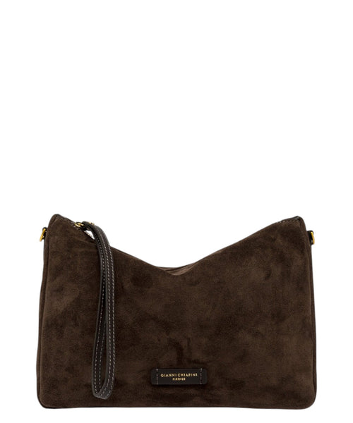 Borsa Gianni Chiarini Nora Pouch in pelle scamosciata
