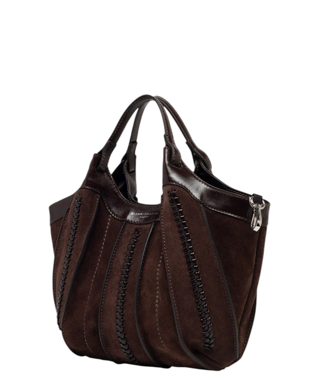 Sac pour femme DUA en cuir brillant effet vintage