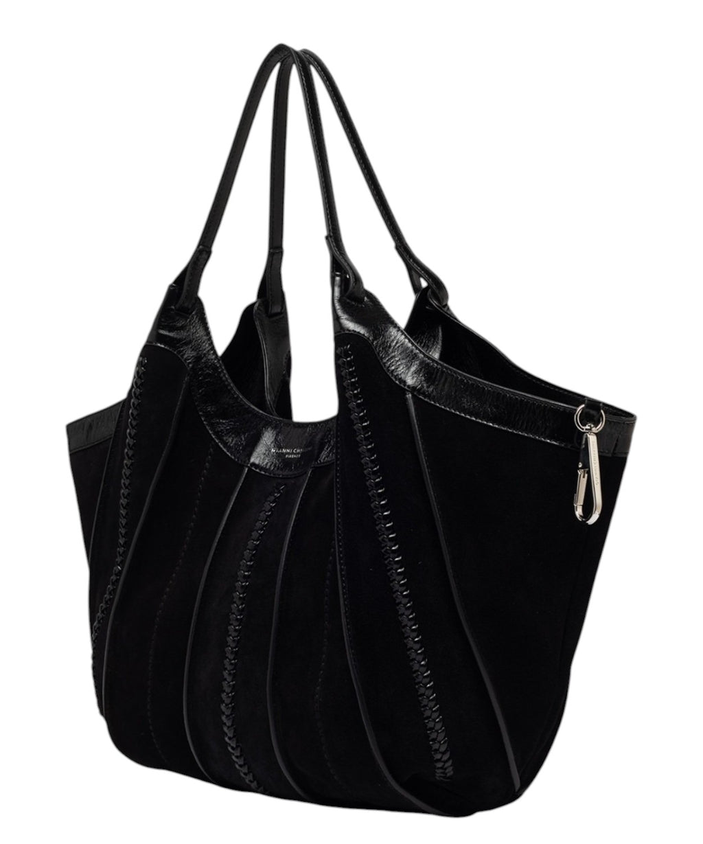 Sac Femme Gianni Chiarini DUA Large en cuir suédé