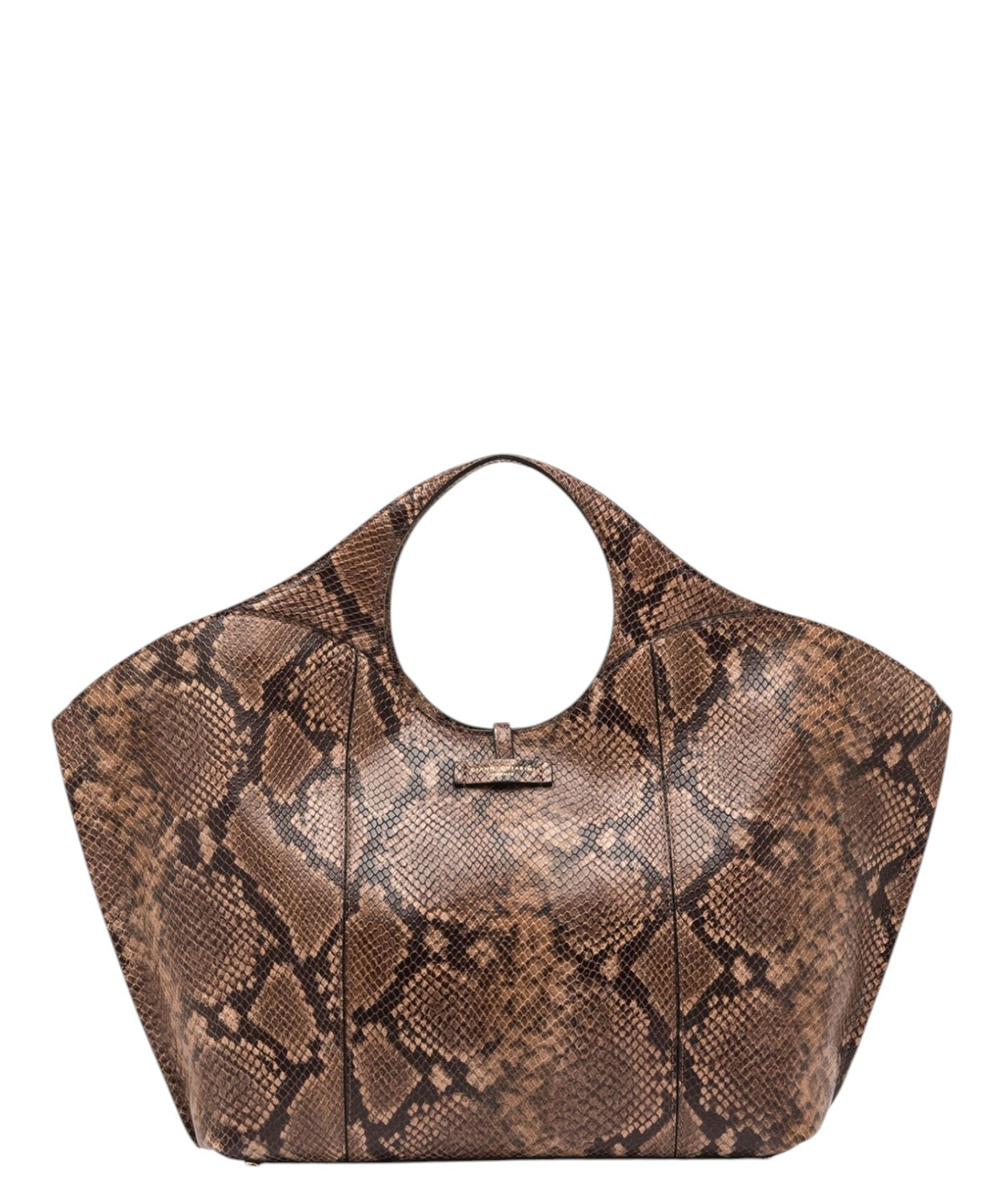 Sac pour femme Gianni Chiarini Infinity en cuir imprimé python