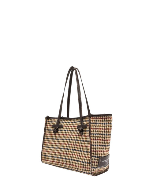 Borsa Marcella Medium Gianni Chiarini in Tessuto Pied de Poule