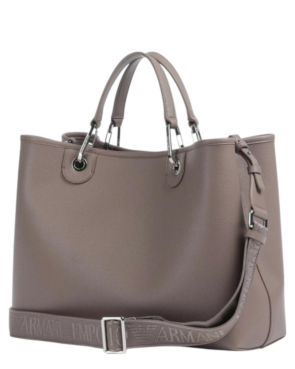 Shopper MyEA Bag media stampa cervo-Borse a mano-Emporio Armani-Vittorio Citro Boutique