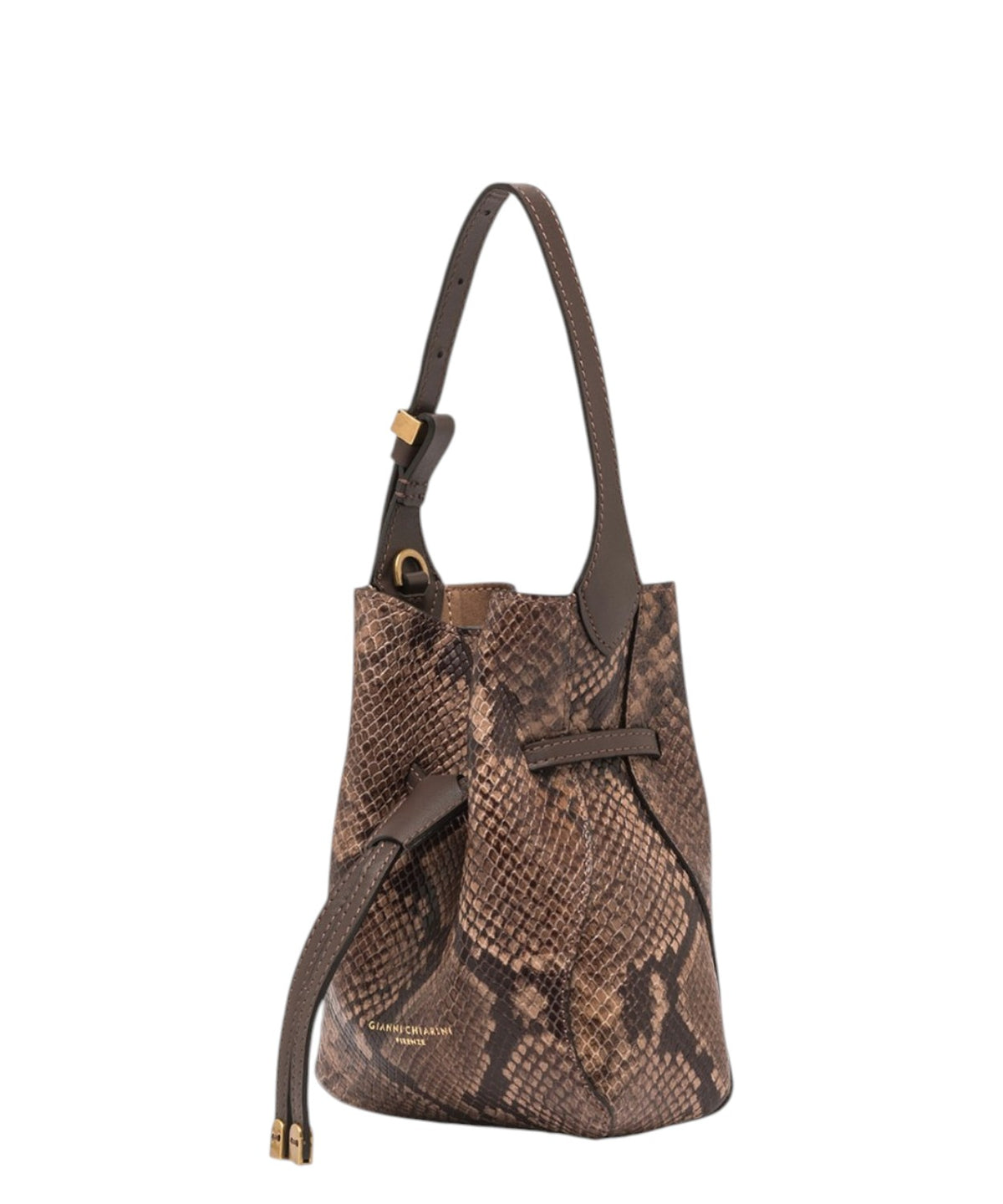 Sac à main pour femme Gianni Chiarini Sienna Mini en cuir effet python