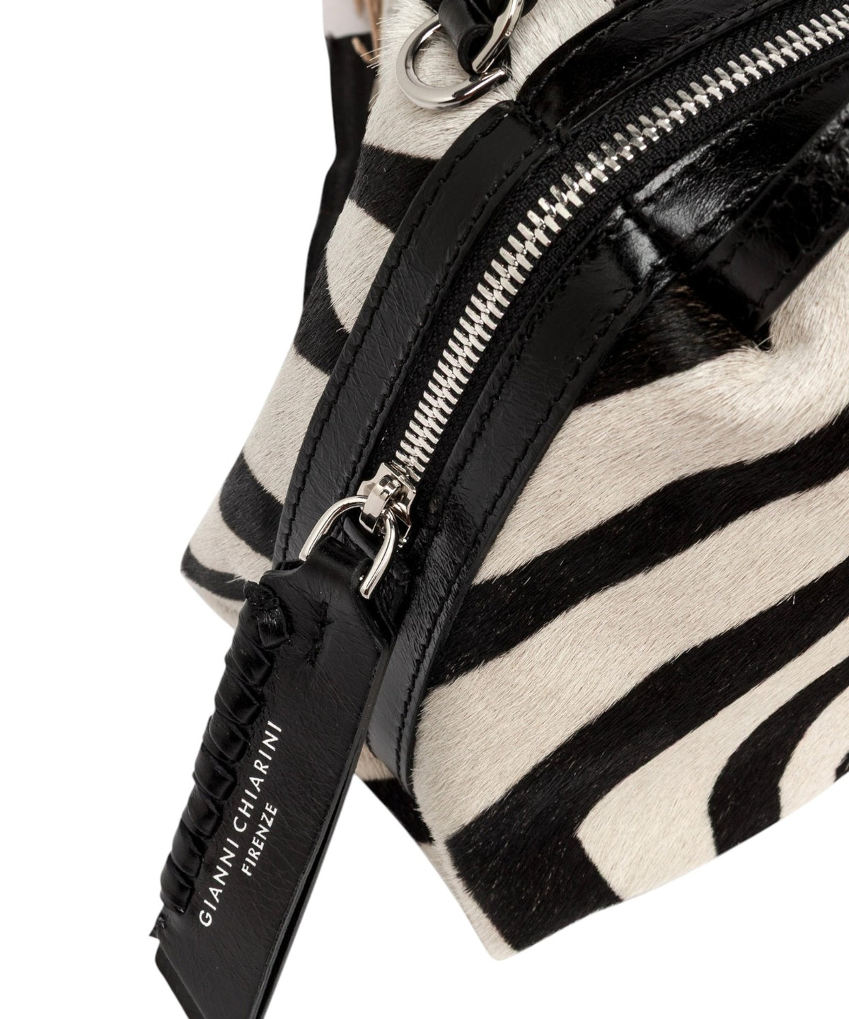 Sac pour femme Alifa en cuir effet poulain