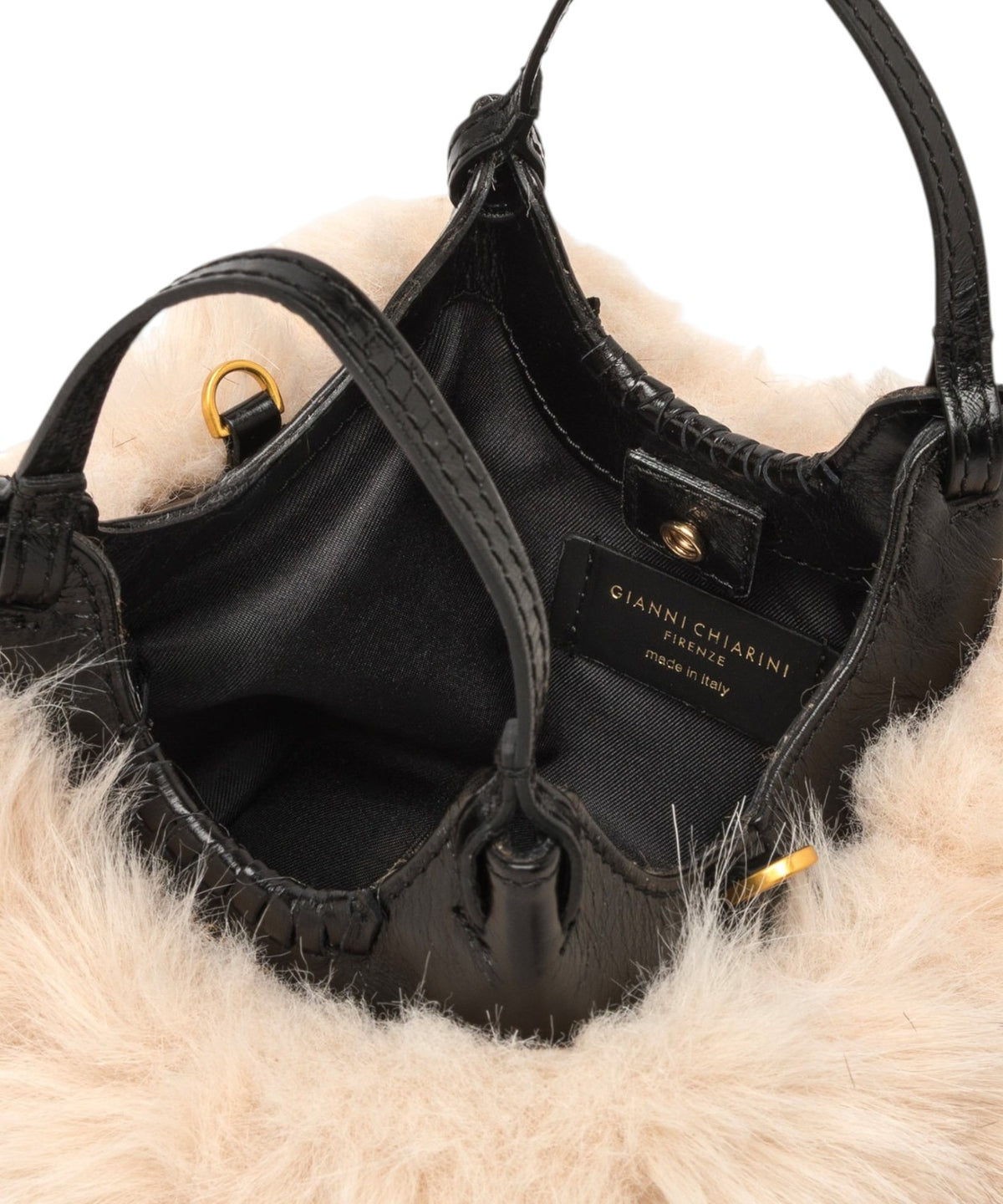 Sac Gianni Chiarini DUA en éco-fourrure